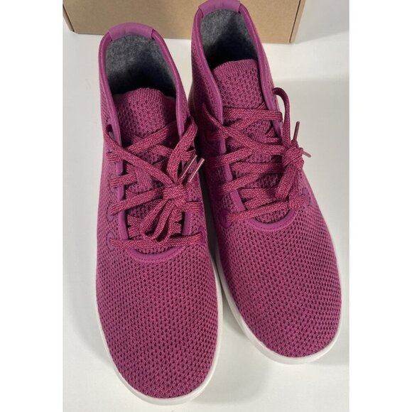 Allbirds Tree Toppers High Top Shoes Lace Up Sneakers Pink Men's US 8 NEW Nature - Picture 2 of 10